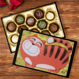 Chocolate Bliss Truffles With Cat Lovers Keepsake Box
