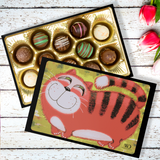 Chocolate Bliss Truffles With Cat Lovers Keepsake Box