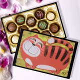 Chocolate Bliss Truffles With Cat Lovers Keepsake Box