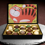 Chocolate Bliss Truffles With Cat Lovers Keepsake Box