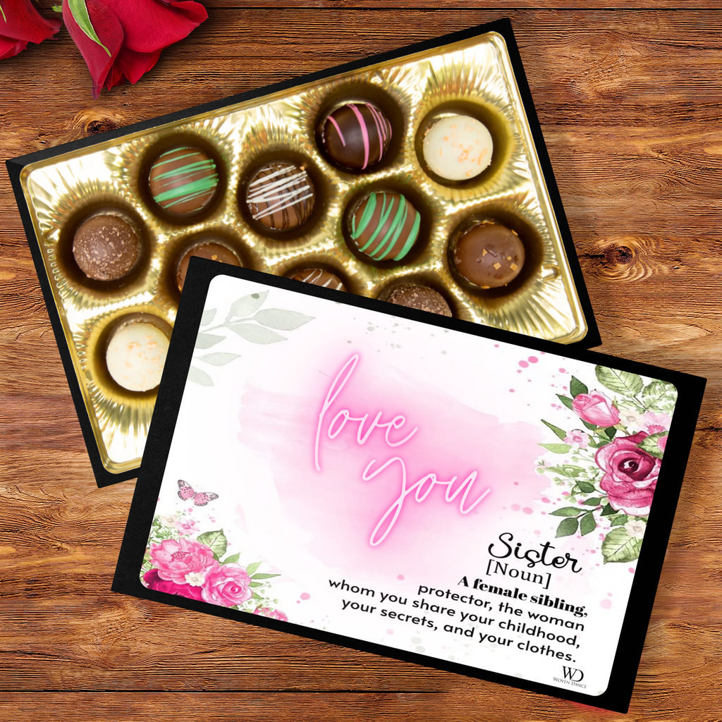 Sister Sharing Love, Memories , Clothes and Truffles