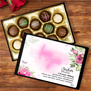 Sister Sharing Love, Memories , Clothes and Truffles