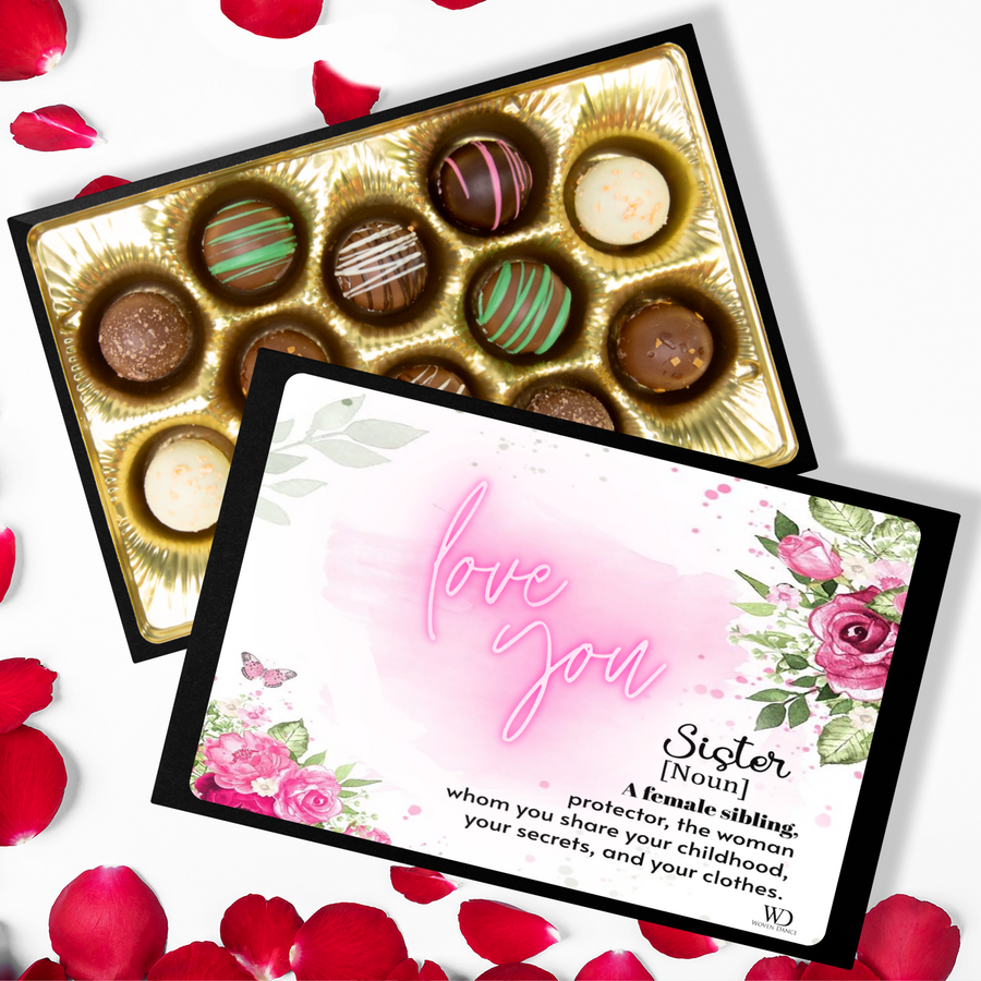 Sister Sharing Love, Memories , Clothes and Truffles