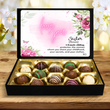 Sister Sharing Love, Memories , Clothes and Truffles
