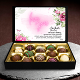 Sister Sharing Love, Memories , Clothes and Truffles