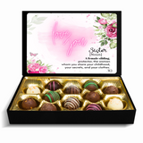 Sister Sharing Love, Memories , Clothes and Truffles