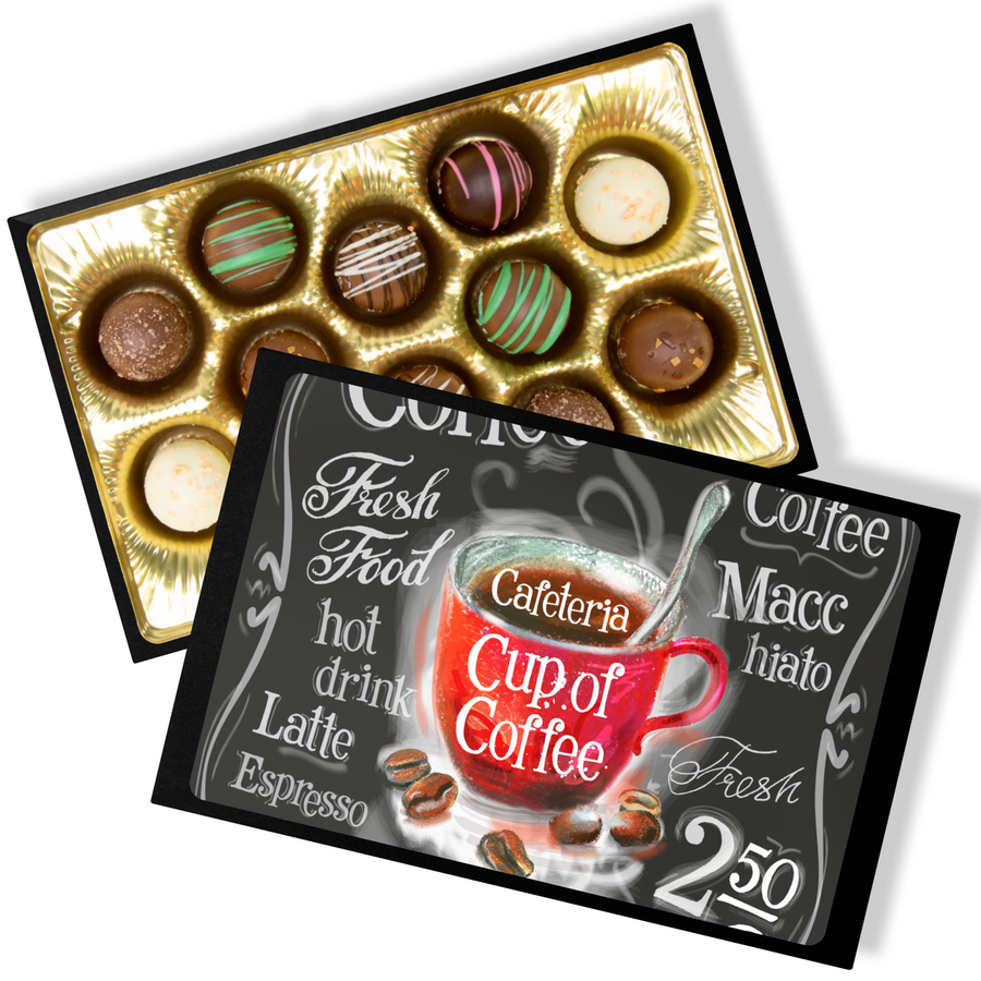 Coffee and Truffles Blissful Perfection Coffee Keepsake  Box