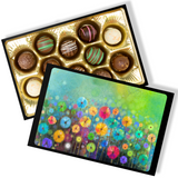 Truffles in Field of Flowers Art Keepsake Box