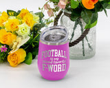 Second Favorite F-Word - Wine Laser Etched Tumbler