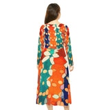 Women's Long Sleeve Dance Dress In The Flow