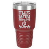The F Bomb - 30oz Laser Etched Tumbler