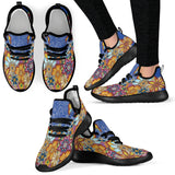 Summer Flowers Mesh Sneakers For Women