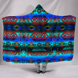 TRIBAL- Trade Route Plains Hooded Blanket
