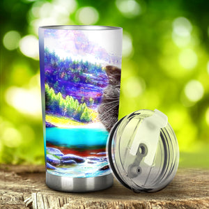Cat Lovers Smokey Tumbler