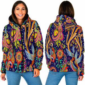Bohemian Birds and Flowers Folk Art