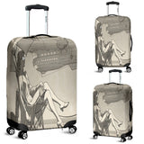 Relaxing Dog Day Out Luggage Cover