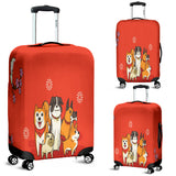 NP I Love Dogs Luggage Cover