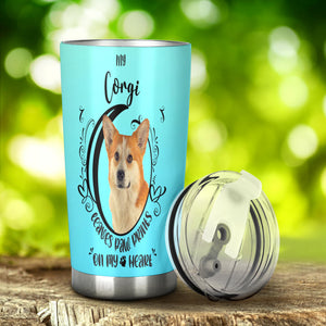 Corgi Leaves Pawprints on My Heart