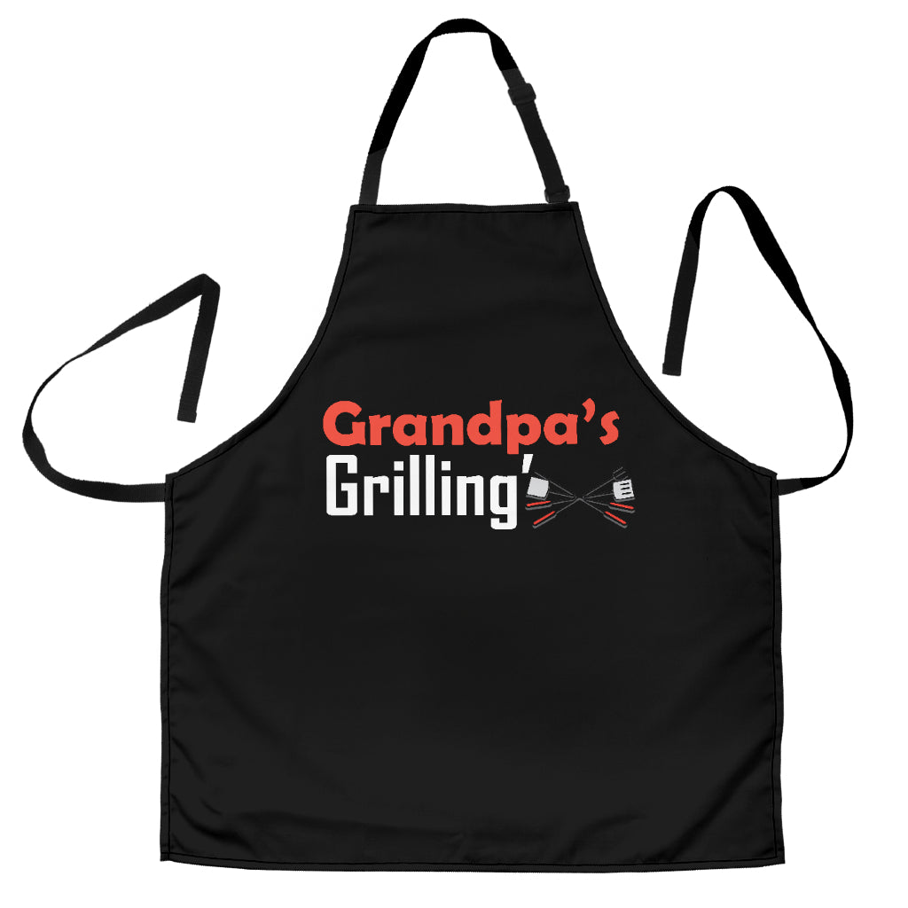 Apron Grandpa's Grillin