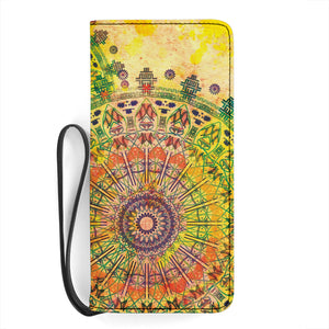 Clutch Purse Mandala Colorful Ancient Art