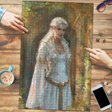 White Fairy Jigsaw Puzzle