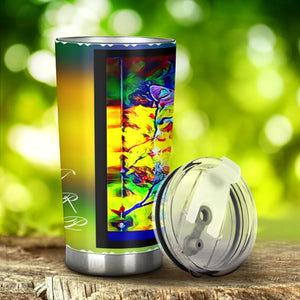 Artful Tumbler for Good Vibes Only