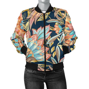 Romantic Paisley Women's Bomber Jacket