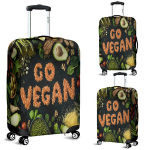 Go Vegan Luggage Cover