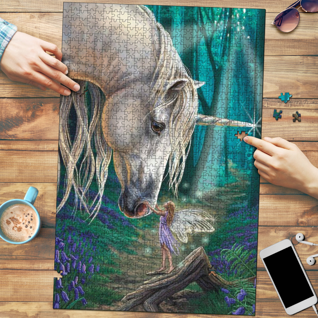 The Fairy & The Unicorn Jigsaw Puzzle