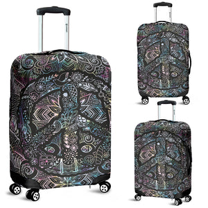 Peace Mandala Luggage Cover