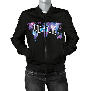 Blue Purple Teach Peace