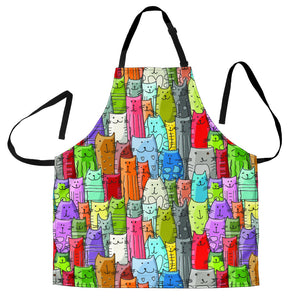 Gatti Colorati - Grembiule da Cucina -
