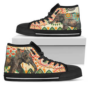 HT Elephant  Women's Custom High Tops
