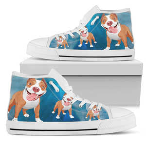 i love pitbull high tops women's