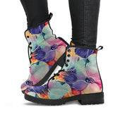 Watercolor Flowers Custom Boot Design