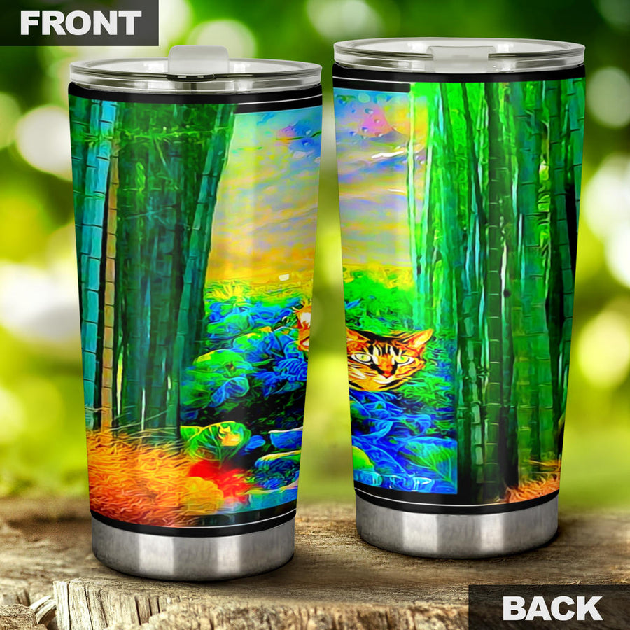Cat Models: Chazzie and Izzy Tumbler For Cat Lovers