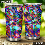 Abstract Oil Paintings P1 - Travel Tumbler