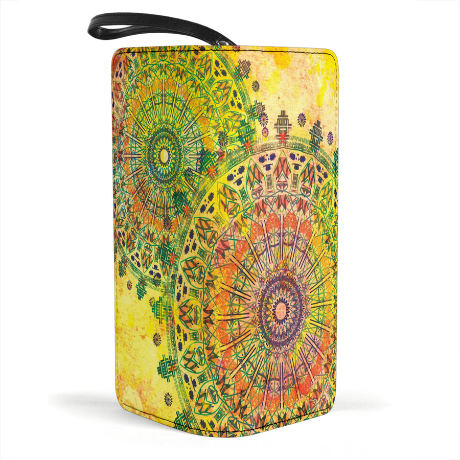Clutch Purse Mandala Colorful Ancient Art