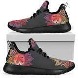 Watercolor Sun & Moon Mandala 4 black