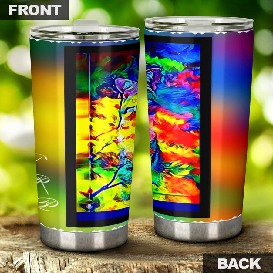 Artful Tumbler for Good Vibes Only