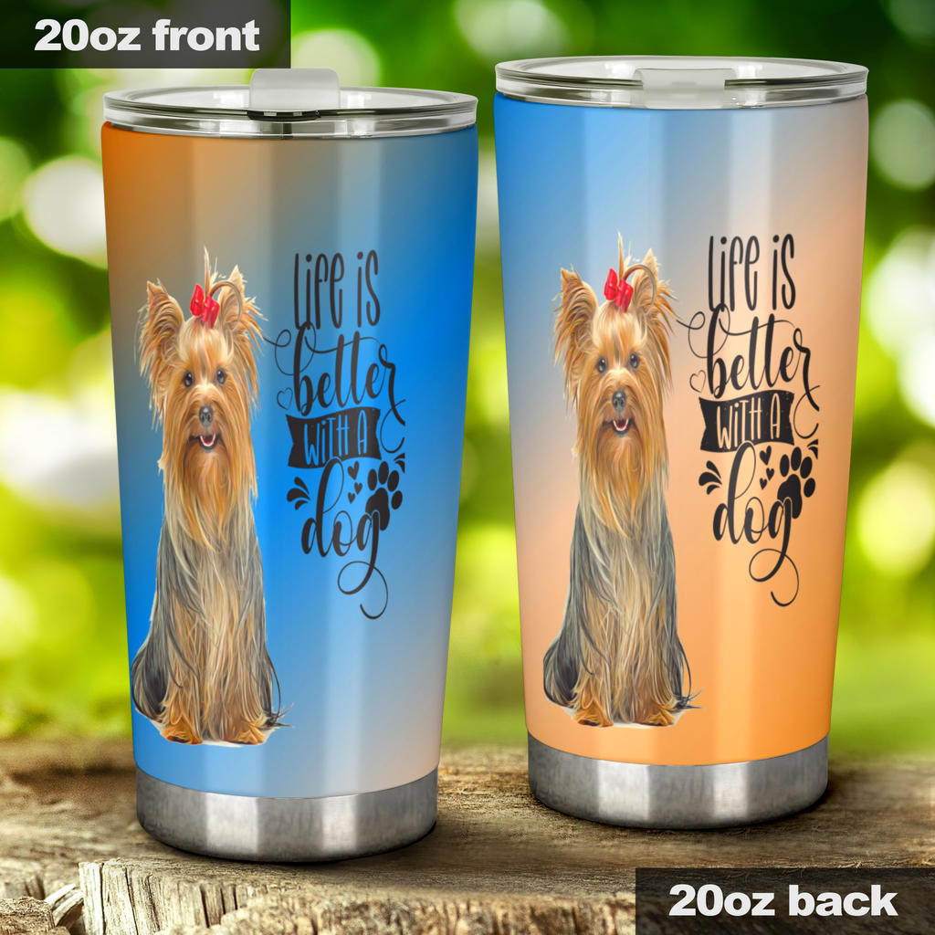 Yorkie Life is Better With a Dog