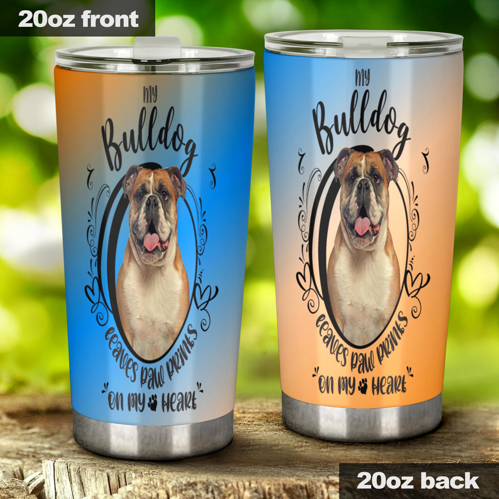 Bulldog Leaves Pawprints on My Heart