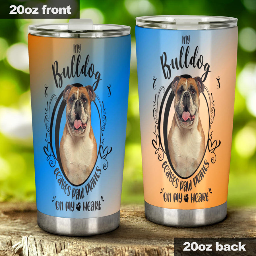 Bulldog Leaves Pawprints on My Heart