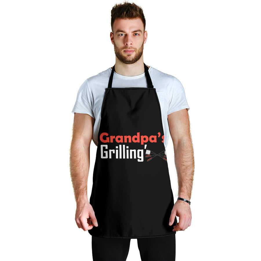 Apron Grandpa's Grillin