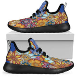 Summer Flowers Mesh Sneakers For Women