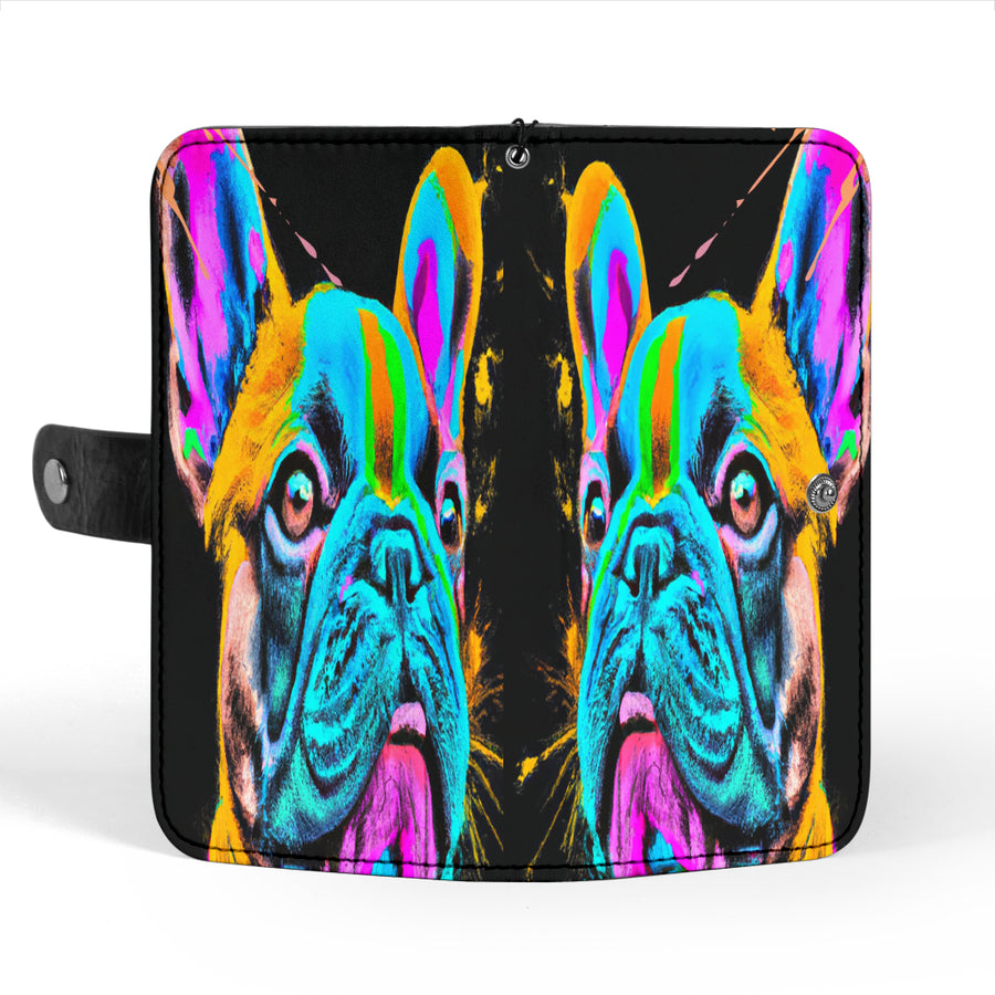 Colorful French Bulldog Custom Art Design