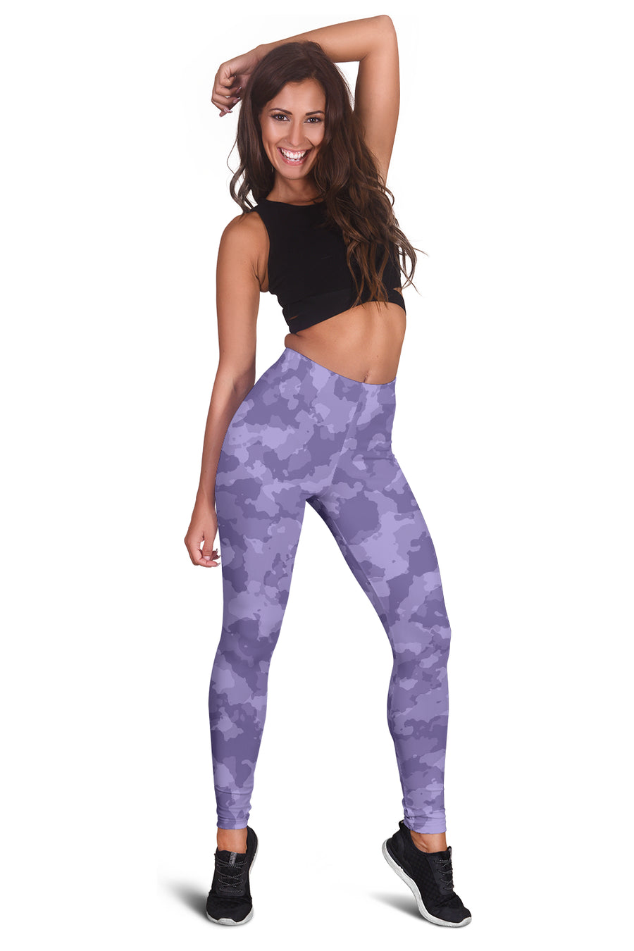 Camo Leggings Purple