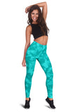 Camo Leggings Blue