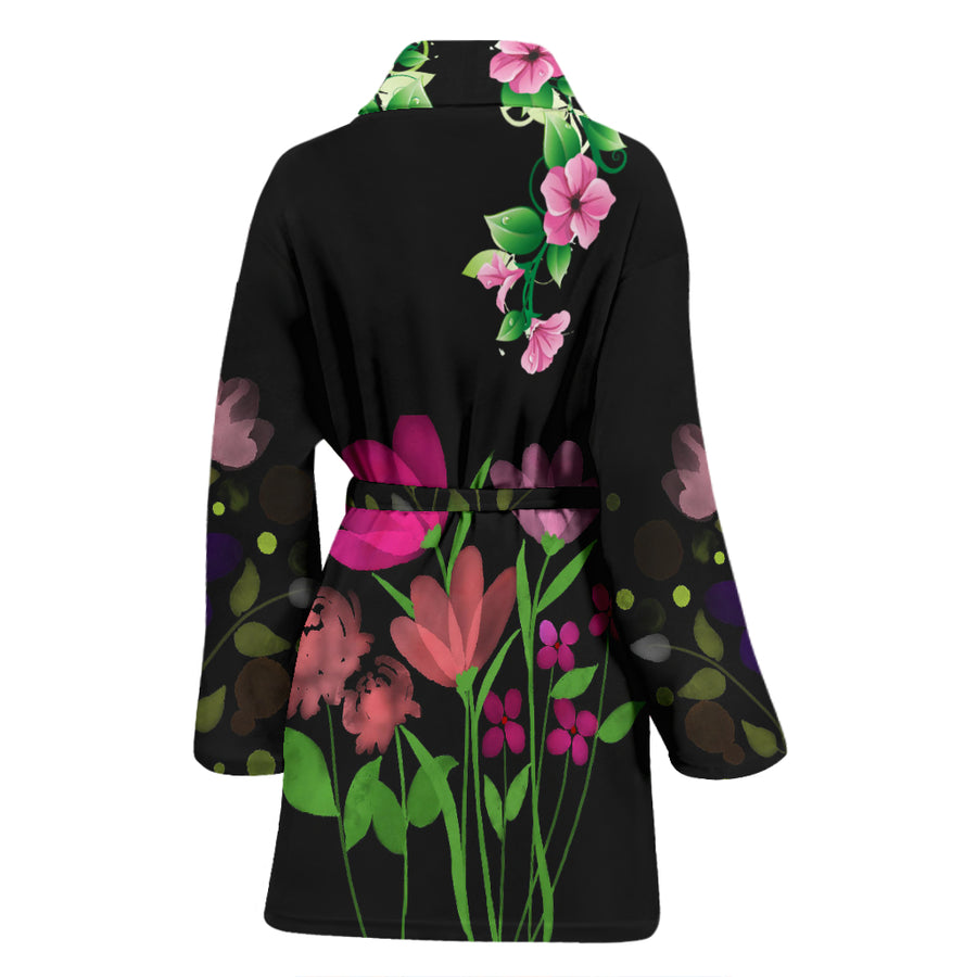 Flowers Bathrobe