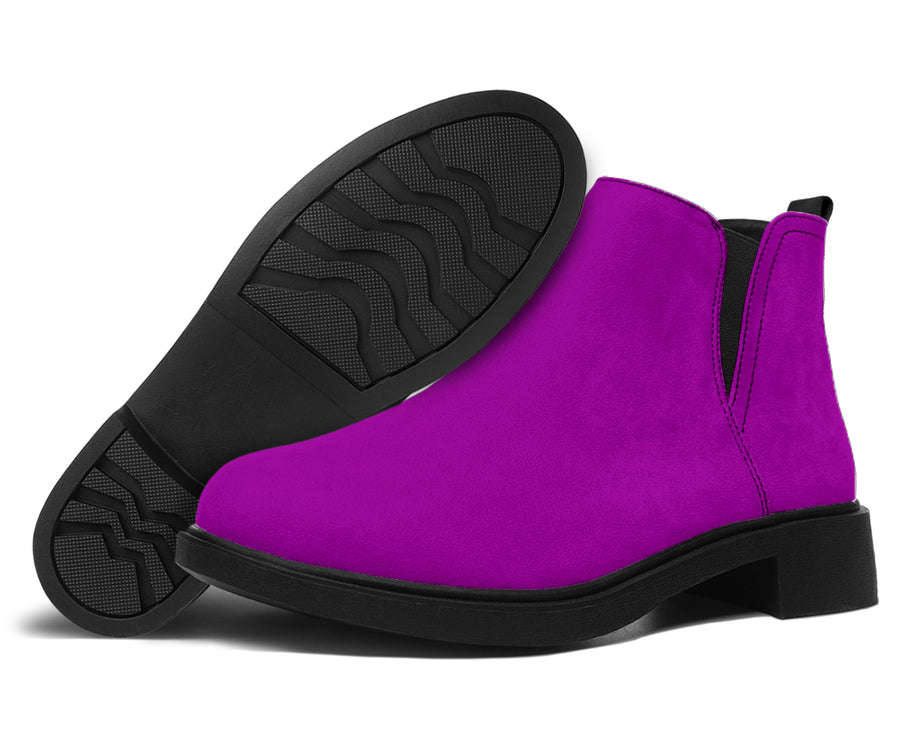 Vegan Pink Fashion Boots
